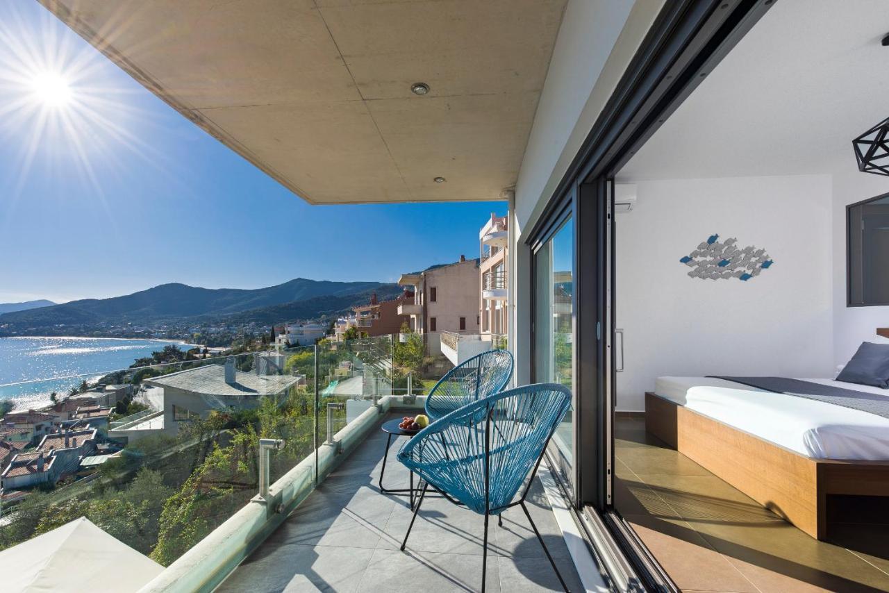 Villa Evian Palaiontsiflikion Bagian luar foto