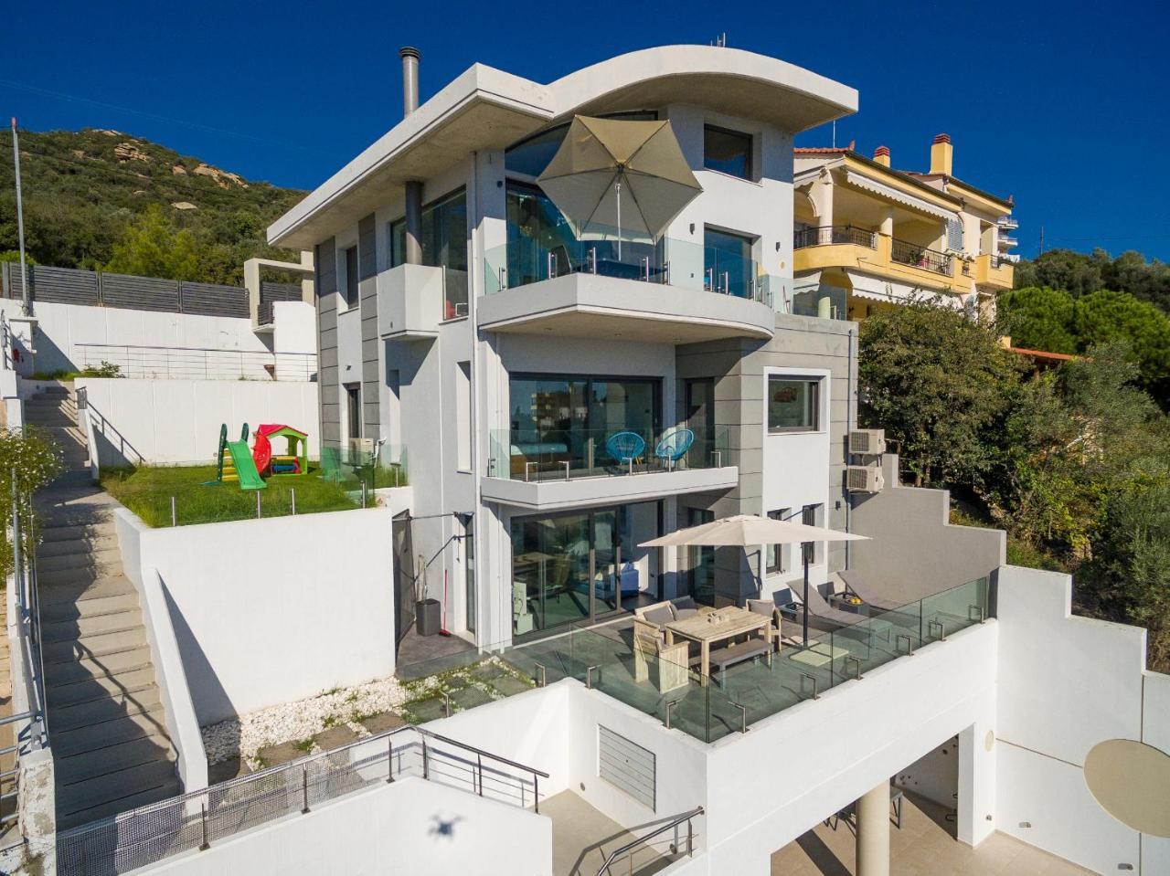 Villa Evian Palaiontsiflikion Bagian luar foto